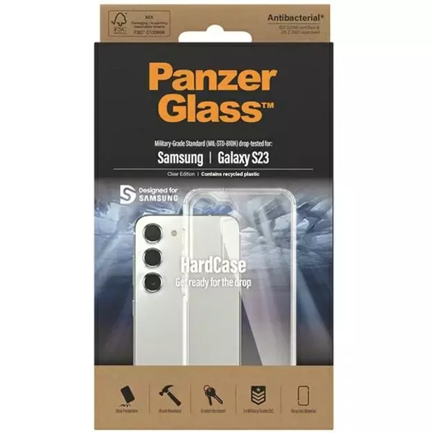 PanzerGlass ClearCase case for Samsung Galaxy S23 - transparent 2