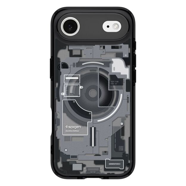 Spigen Ultra Hybrid MagSafe case for iPhone 17 Air Zero One - black 1