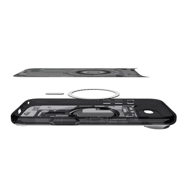 Spigen Ultra Hybrid MagSafe case for iPhone 17 Air Zero One - black 6