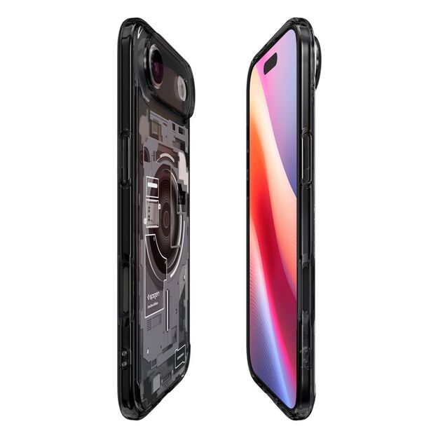 Spigen Ultra Hybrid MagSafe case for iPhone 17 Air Zero One - black 5