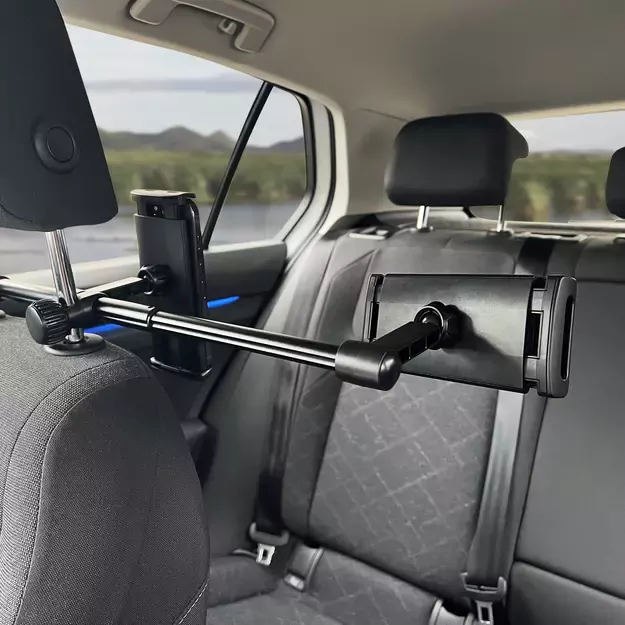 Wozinsky dual car phone holder for headrest black (WTHBK1) 10
