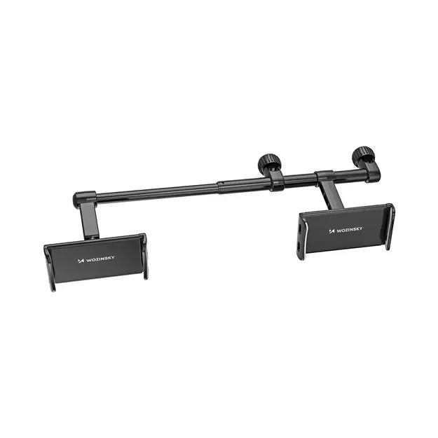 Wozinsky dual car phone holder for headrest black (WTHBK1)