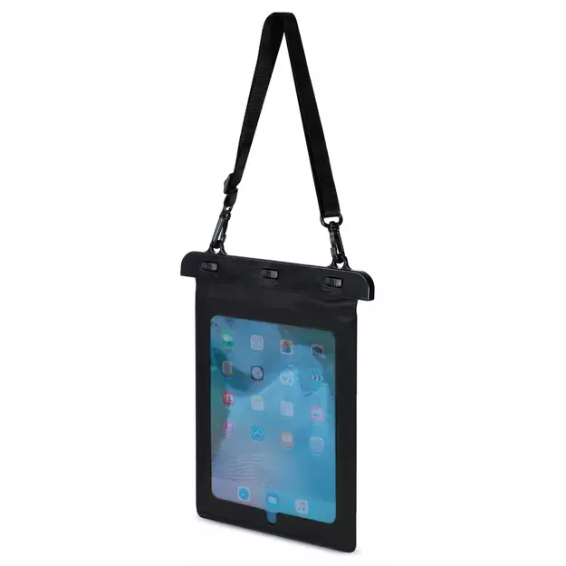 Waterproof PVC tablet case - black 4