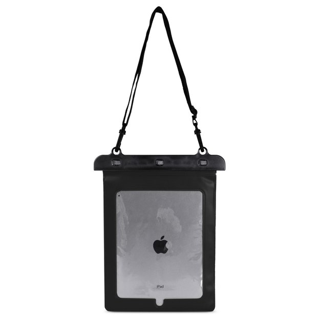 Waterproof PVC tablet case - black 3