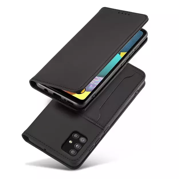 Magnet Card Case Case for Samsung Galaxy A12 5G Pouch Wallet Card Holder Black 14