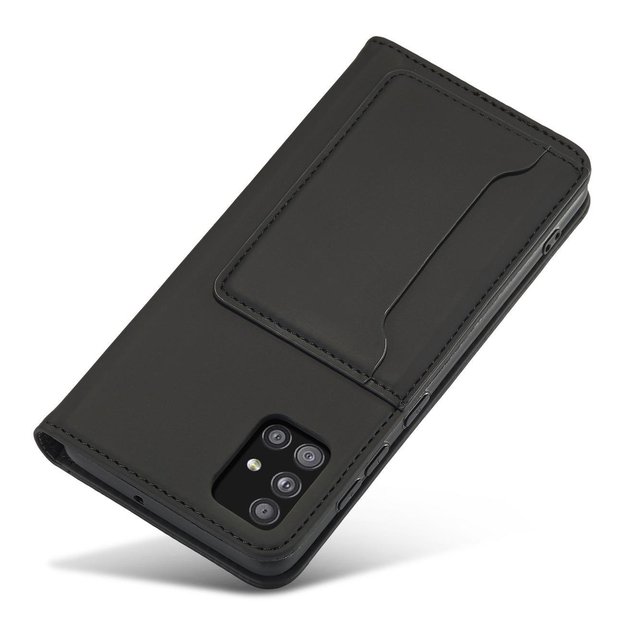 Magnet Card Case Case for Samsung Galaxy A12 5G Pouch Wallet Card Holder Black 6