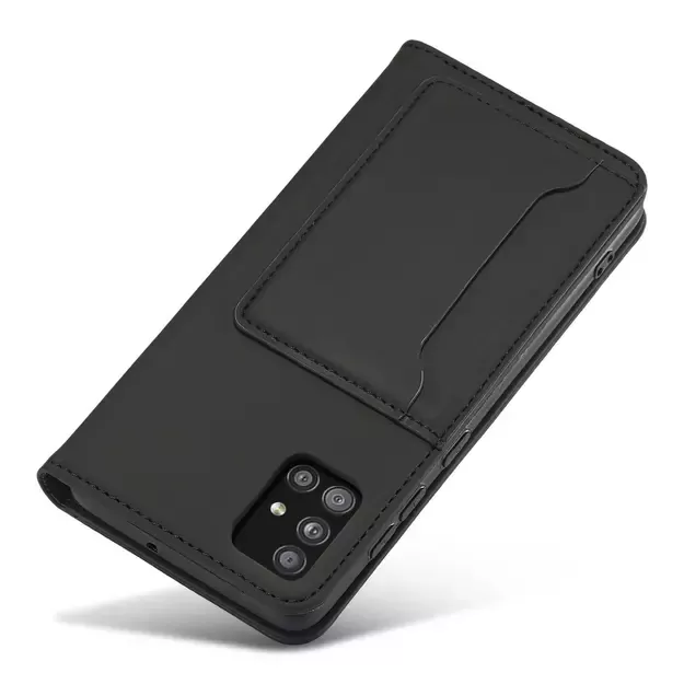 Magnet Card Case Case for Samsung Galaxy A12 5G Pouch Wallet Card Holder Black 19