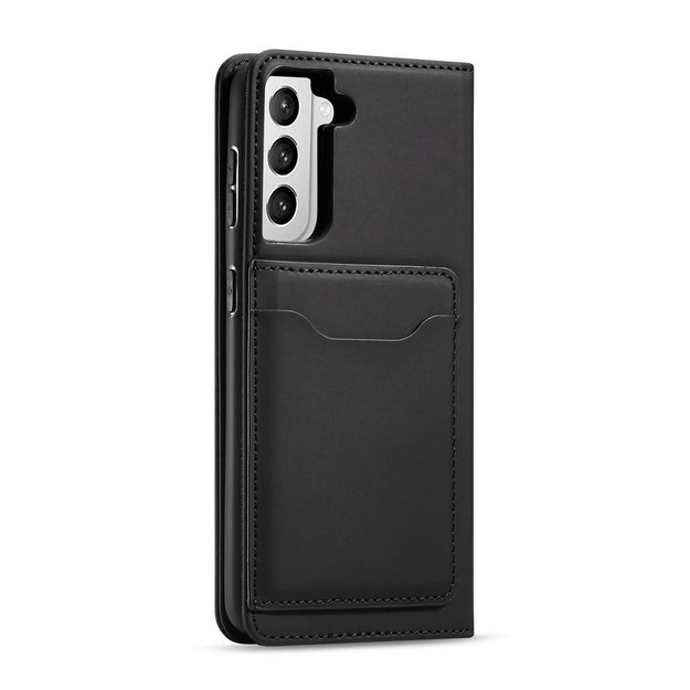 Magnet Card Case for Samsung Galaxy S22 + (S22 Plus) Pouch Wallet Card Holder Black 6