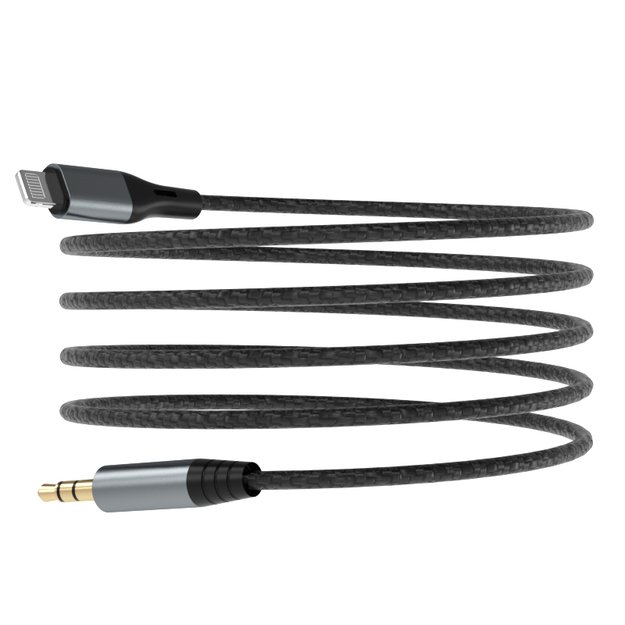 Dudao audio cable Lightning - mini jack 3.5mm 1m gray (L11PRO) 7