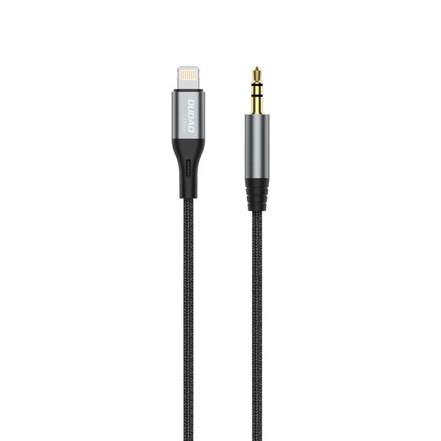 Dudao audio cable Lightning - mini jack 3.5mm 1m gray (L11PRO) 5