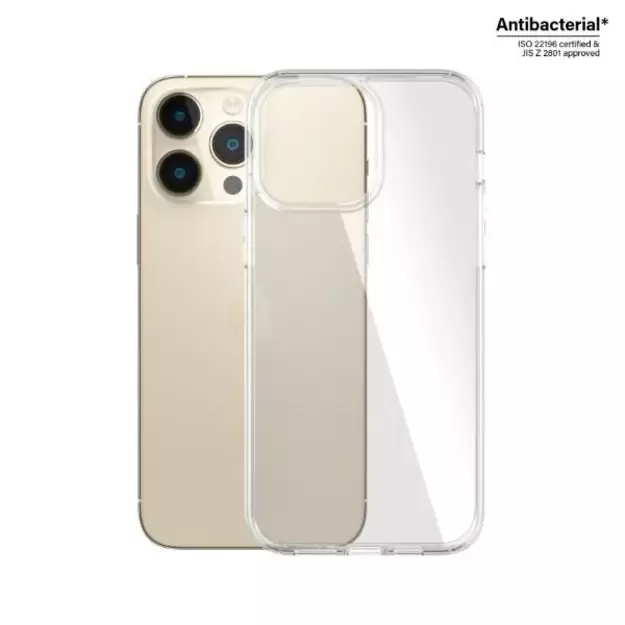 PanzerGlass HardCase antibacterial Military Grade certified case for iPhone 14 Pro Max - transparent 3
