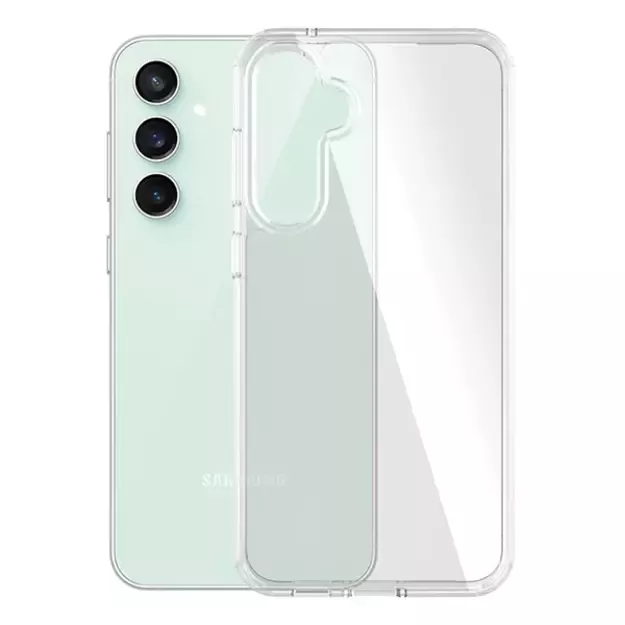 PanzerGlass HardCase antibacterial Military Grade certified case for Samsung Galaxy S23 FE - transparent 1