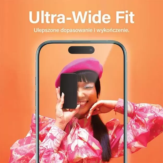 PanzerGlass Bundle 3in1 set transparent case + foil + camera cover for iPhone 15 Pro 18