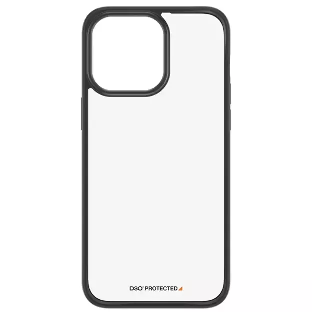 PanzerGlass ClearCase Case for iPhone 15 Pro Max with Military Grade Certification - Transparent and Black 8