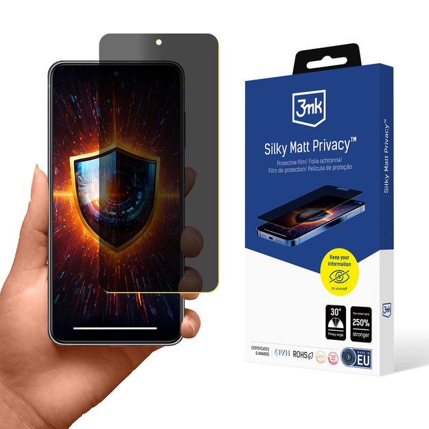 Privacy Film 3mk Silky Matt Privacy for Samsung Galaxy S21 FE 5G