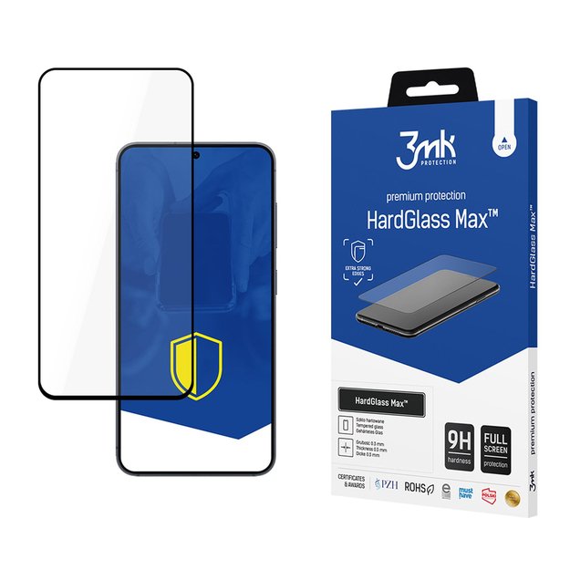 3mk Hardglass Max Tempered Glass for Samsung Galaxy S25 FE