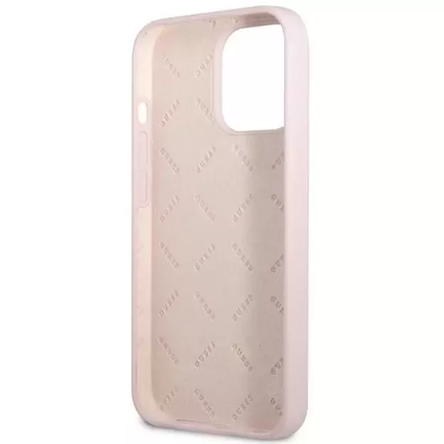 Guess GUHCP13XSLTGU iPhone 13 Pro Max 6.7&quot  purple/purple hardcase Silicone Triangle 14