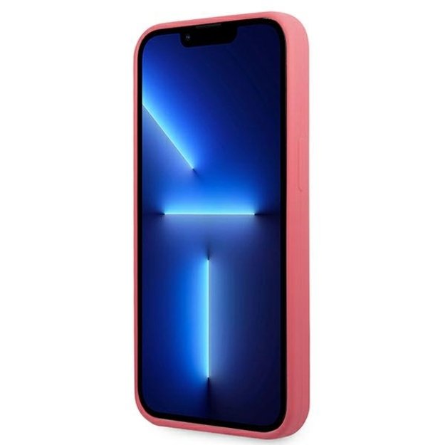 Karl Lagerfeld KLHCP13LSLMP1PI iPhone 13 Pro / 13 6,1  hardcase fuksja/fuchsia Silicone Plaque 11