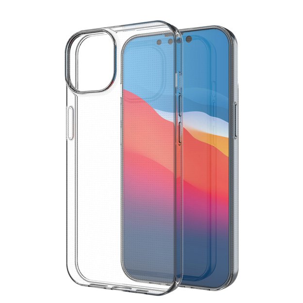 Gel case cover for Ultra Clear 0.5mm iPhone 14 transparent 11