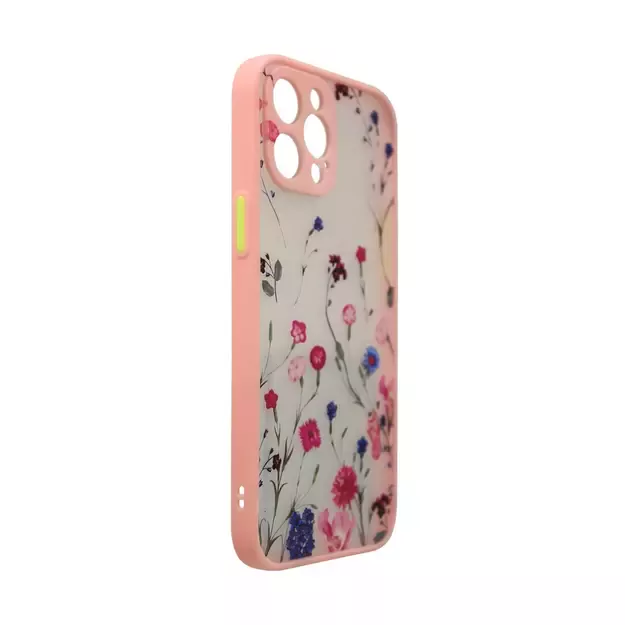 Design Case for iPhone 12 Pro Max flower pink 2