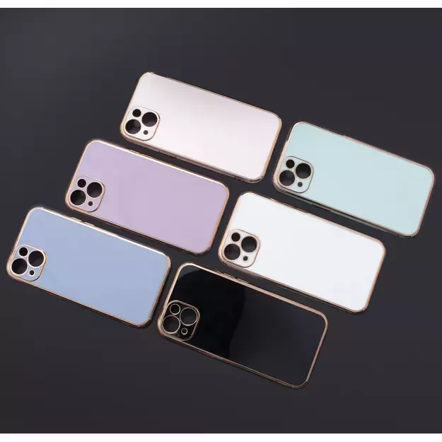 Lighting Color Case for Samsung Galaxy A13 5G gold frame gel cover white 14