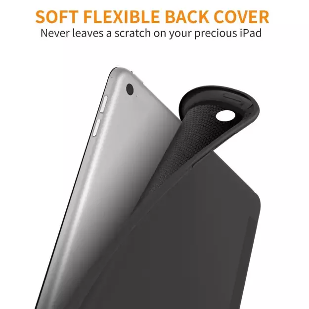 Tech-Protect SmartCase for iPad 9.7&#39 &#39  5 / 6 2017-2018 - black 8