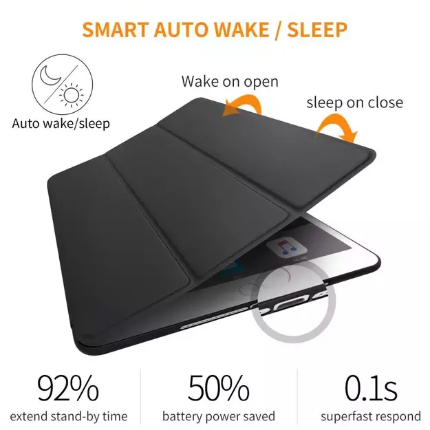 Tech-Protect SmartCase for iPad 9.7&#39 &#39  5 / 6 2017-2018 - black 12