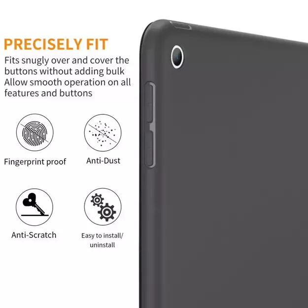 Tech-Protect SmartCase for iPad 9.7&#39 &#39  5 / 6 2017-2018 - black 13