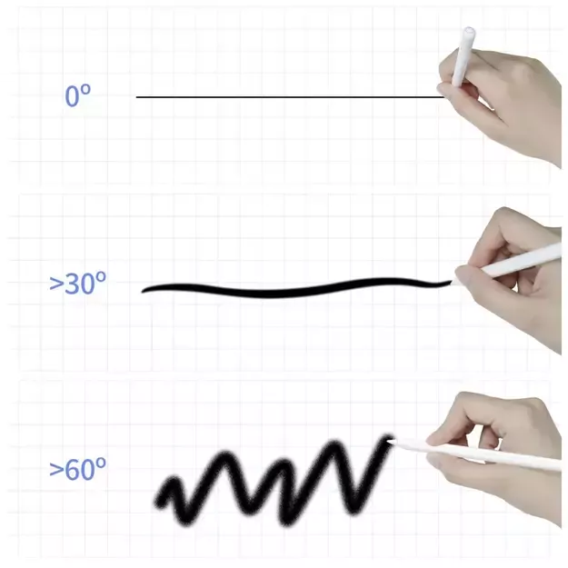 Tech-Protect Digital Magnetic Stylus Pen 2 Magnetic for iPad Tablet - White 11