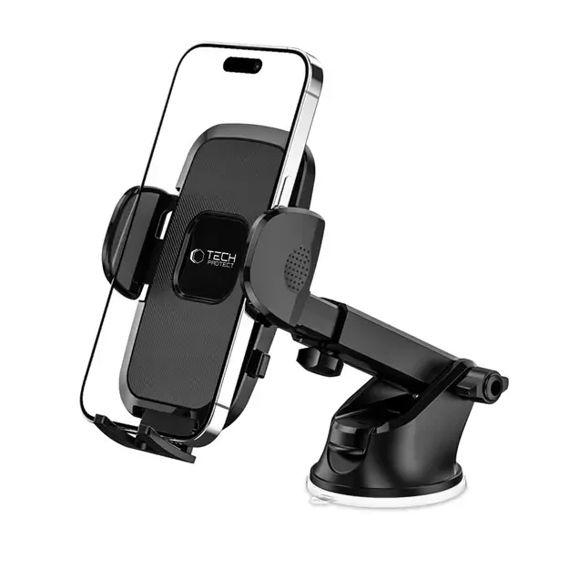 Tech-Protect V3 Car Phone Holder for Windshield/Cockpit - Black 6