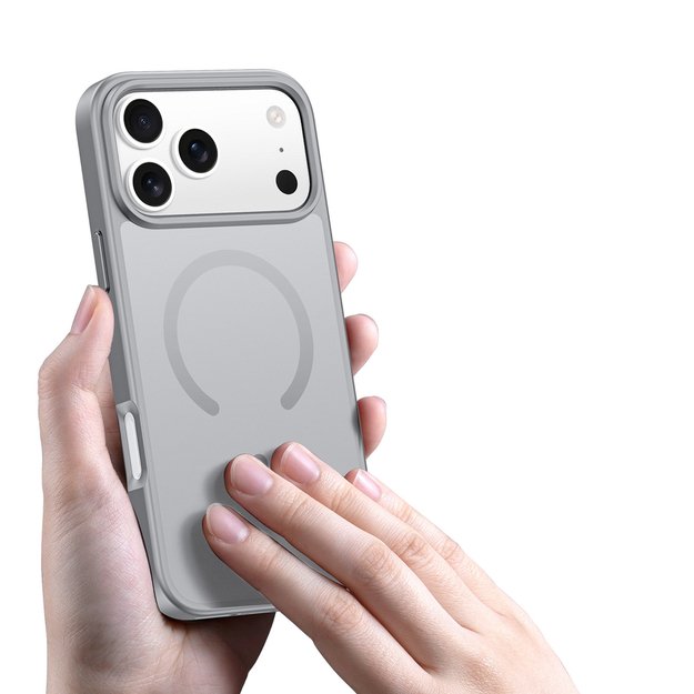 Dux Ducis Yind iPhone 17 Pro Max Case Compatible with MagSafe - Gray 4