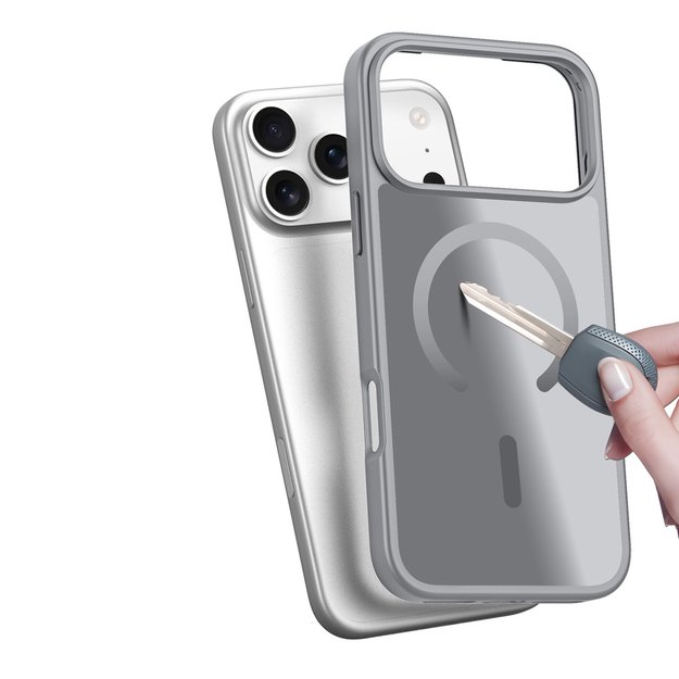 Dux Ducis Yind iPhone 17 Pro Max Case Compatible with MagSafe - Gray 6