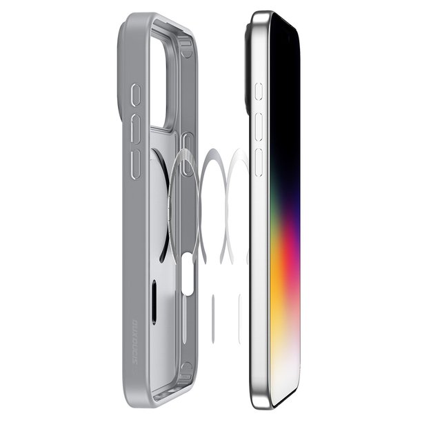 Dux Ducis Yind iPhone 17 Pro Max Case Compatible with MagSafe - Gray 3