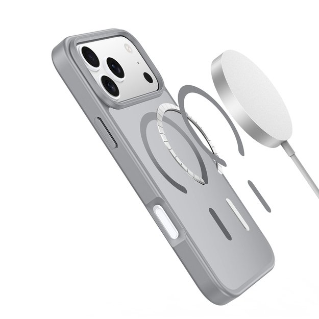 Dux Ducis Yind iPhone 17 Pro Max Case Compatible with MagSafe - Gray 5