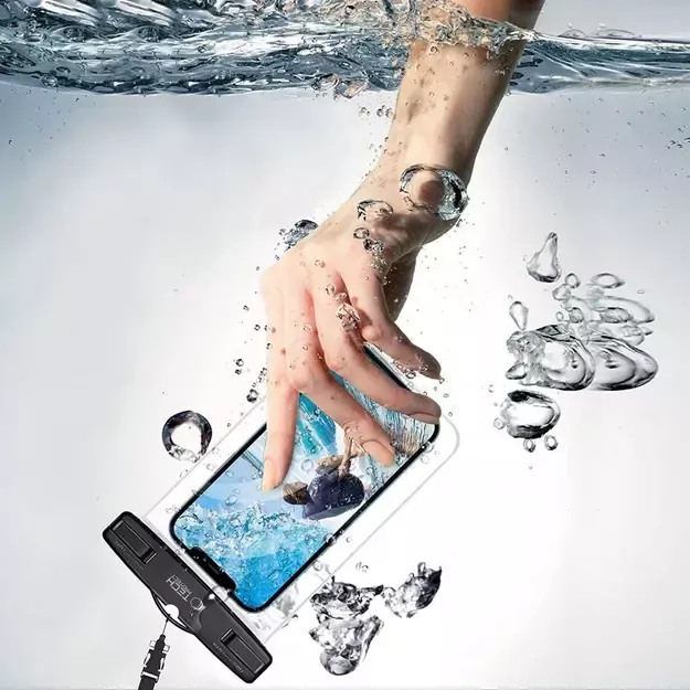 Tech-Protect Waterproof Case UWC7 waterproof for devices up to 6.9&quot  - pink 9