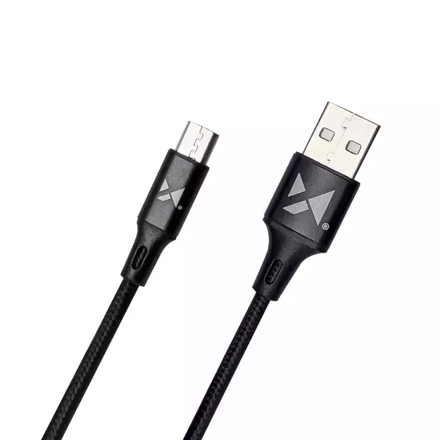Wozinsky cable USB - microUSB 2,4A 1m black (WUC-M1B) 1