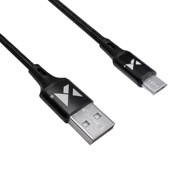 Wozinsky cable USB - microUSB 2,4A 1m black (WUC-M1B) 2