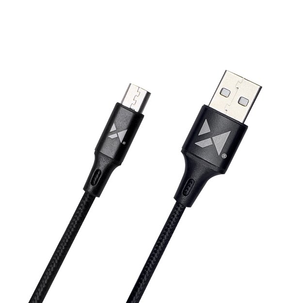 Wozinsky cable USB - microUSB 2,4A 1m black (WUC-M1B) 10