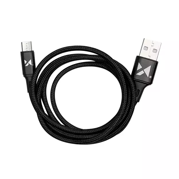 Wozinsky cable USB - microUSB 2,4A 1m black (WUC-M1B) 3