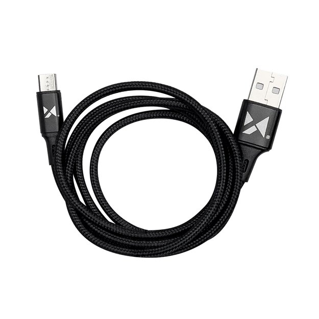 Wozinsky cable USB - microUSB 2,4A 1m black (WUC-M1B) 12