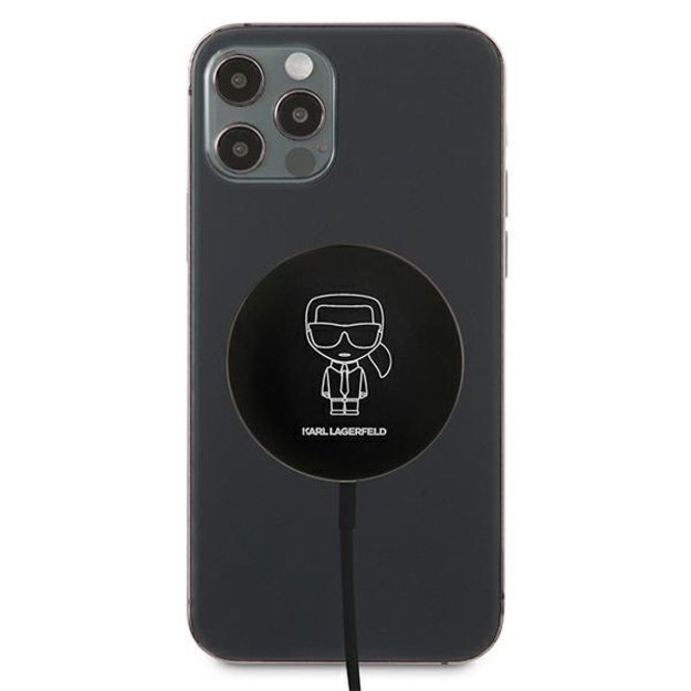 Karl Lagerfeld ład indukcyjna KLCBMSIKBK 15W MagSafe 4