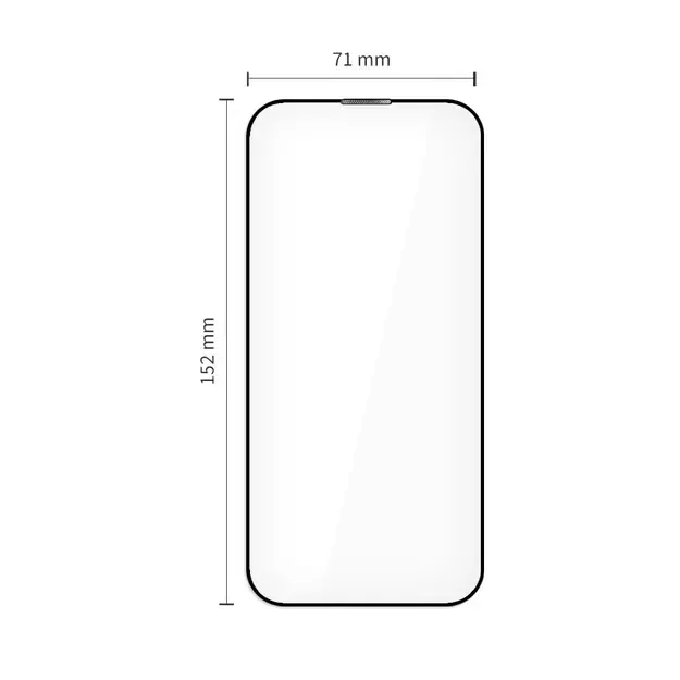 Tech-Protect Quick Set+ 2-pack tempered glass for iPhone 17 Air - black 5