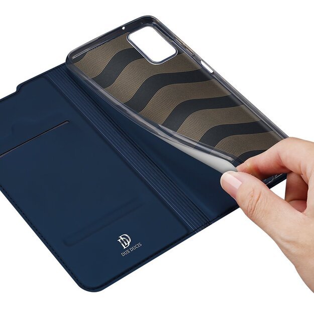 Dux Ducis Skin Pro Bookcase type case for Samsung Galaxy A03s blue 26