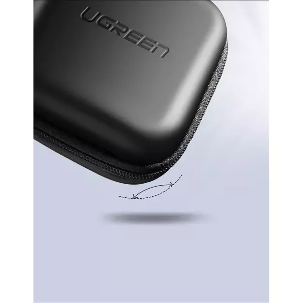 Ugreen case for headphones 8 cm x 8 cm black (40816) 3