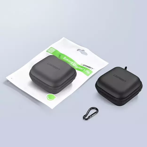 Ugreen case for headphones 8 cm x 8 cm black (40816) 8
