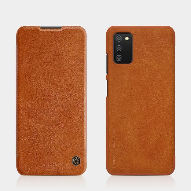 Nillkin Qin leather holster case for Samsung Galaxy A03s red 35
