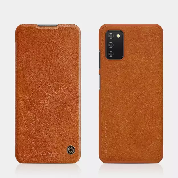 Nillkin Qin leather holster case for Samsung Galaxy A03s red 15