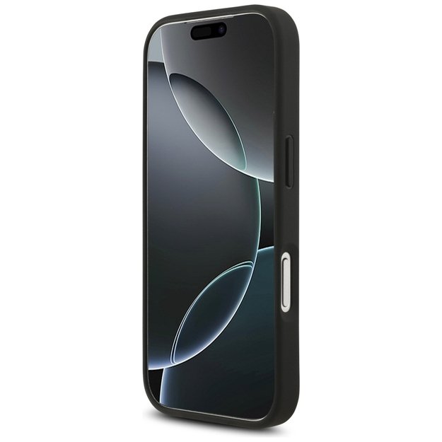 Guess 4G Circle Classic Logo MagSafe case for iPhone 17 Pro - black 4