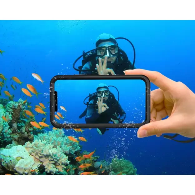 Tech-Protect ShellBox Case Waterproof IP68 for iPhone 13 - Black 9