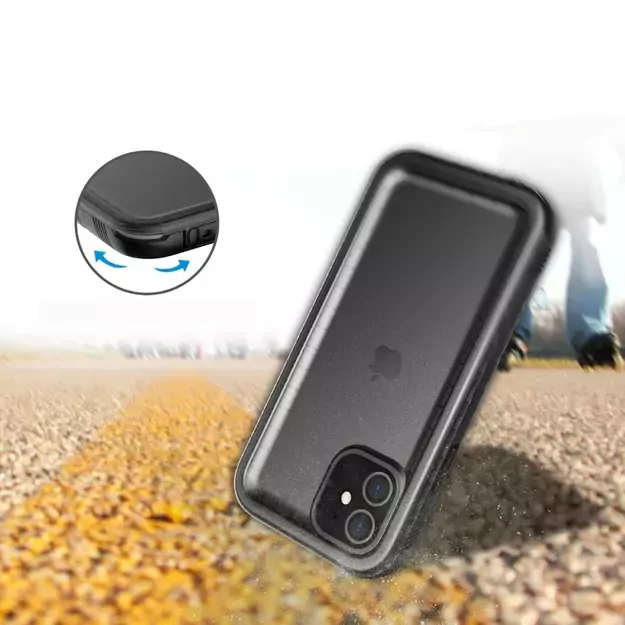 Tech-Protect ShellBox Case Waterproof IP68 for iPhone 13 - Black 8